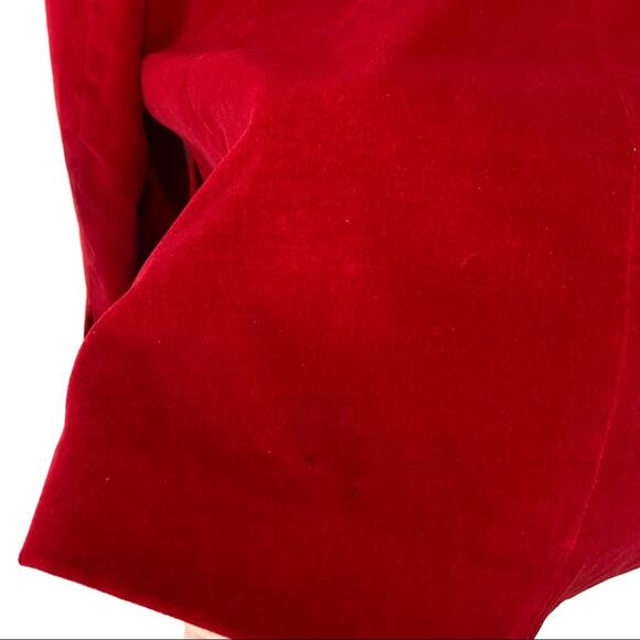 Vintage RLM  Red Velvet Single Button Blazer sz 10 - Picture 4 of 6